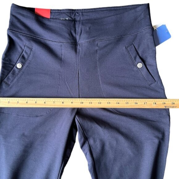 Danskin Blue Activewear Yoga Athletic Lounge Capri Pants .Size medium - Picture 5 of 6